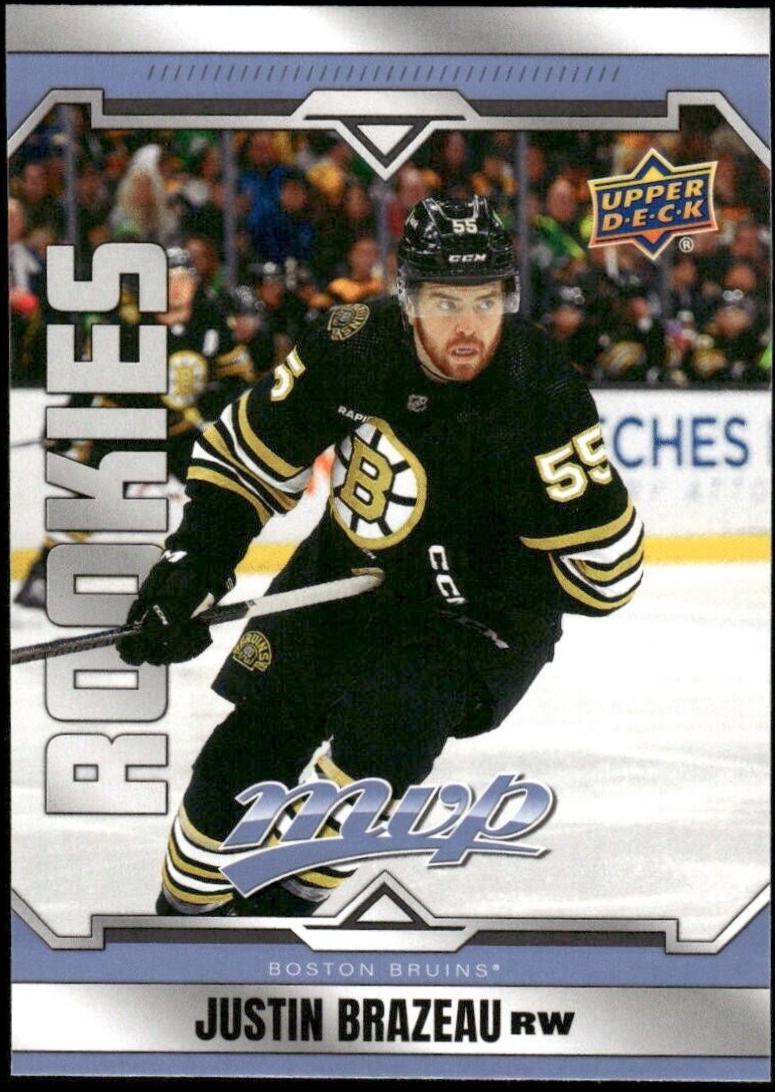 Justin Brazeau #226 Hockey Cards 2024 Upper Deck MVP