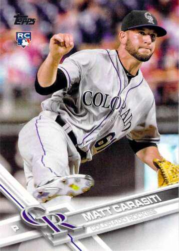 Matt Carasiti #318 Baseball Cards 2017 Topps