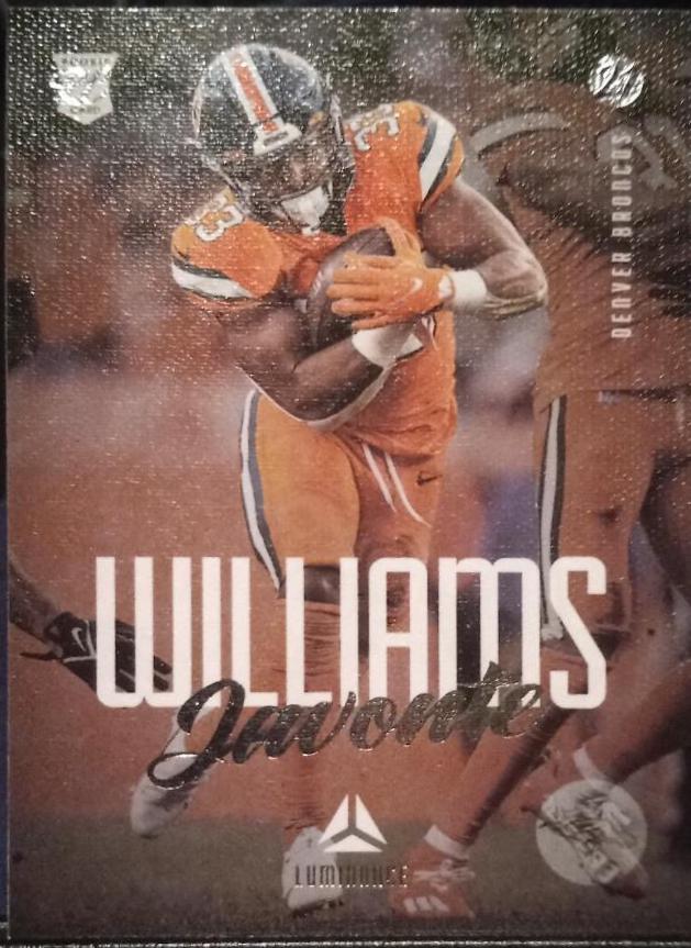 Javonte Williams #219 Football Cards 2021 Panini Chronicles Luminance