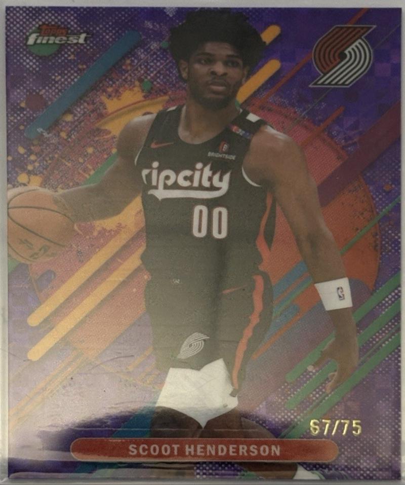Scoot Henderson [Purple X-Fractor] #269