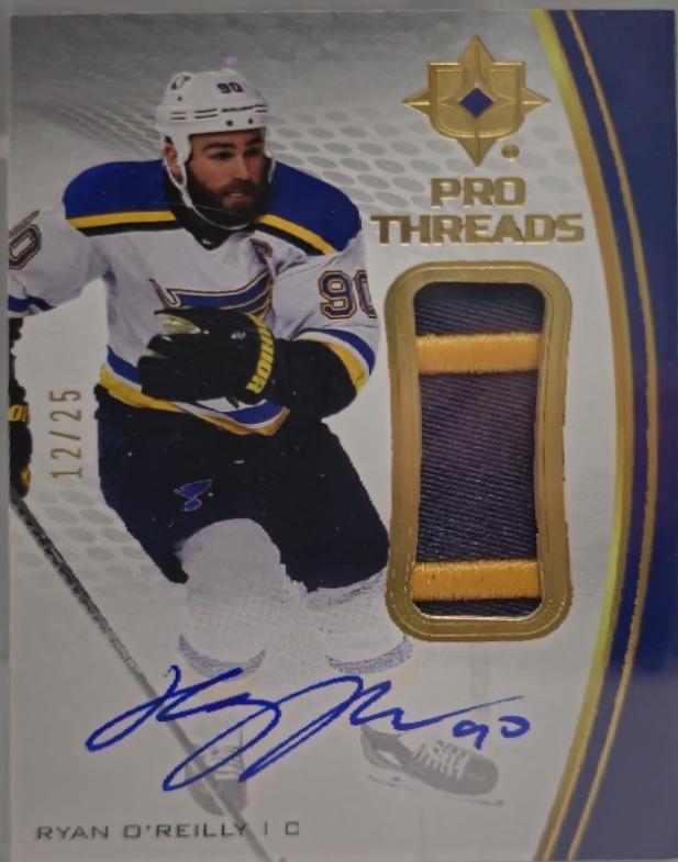 Ryan O'Reilly #PT-RO 2022-23 Upper Deck Ultimate Collection Hockey Pro Threads