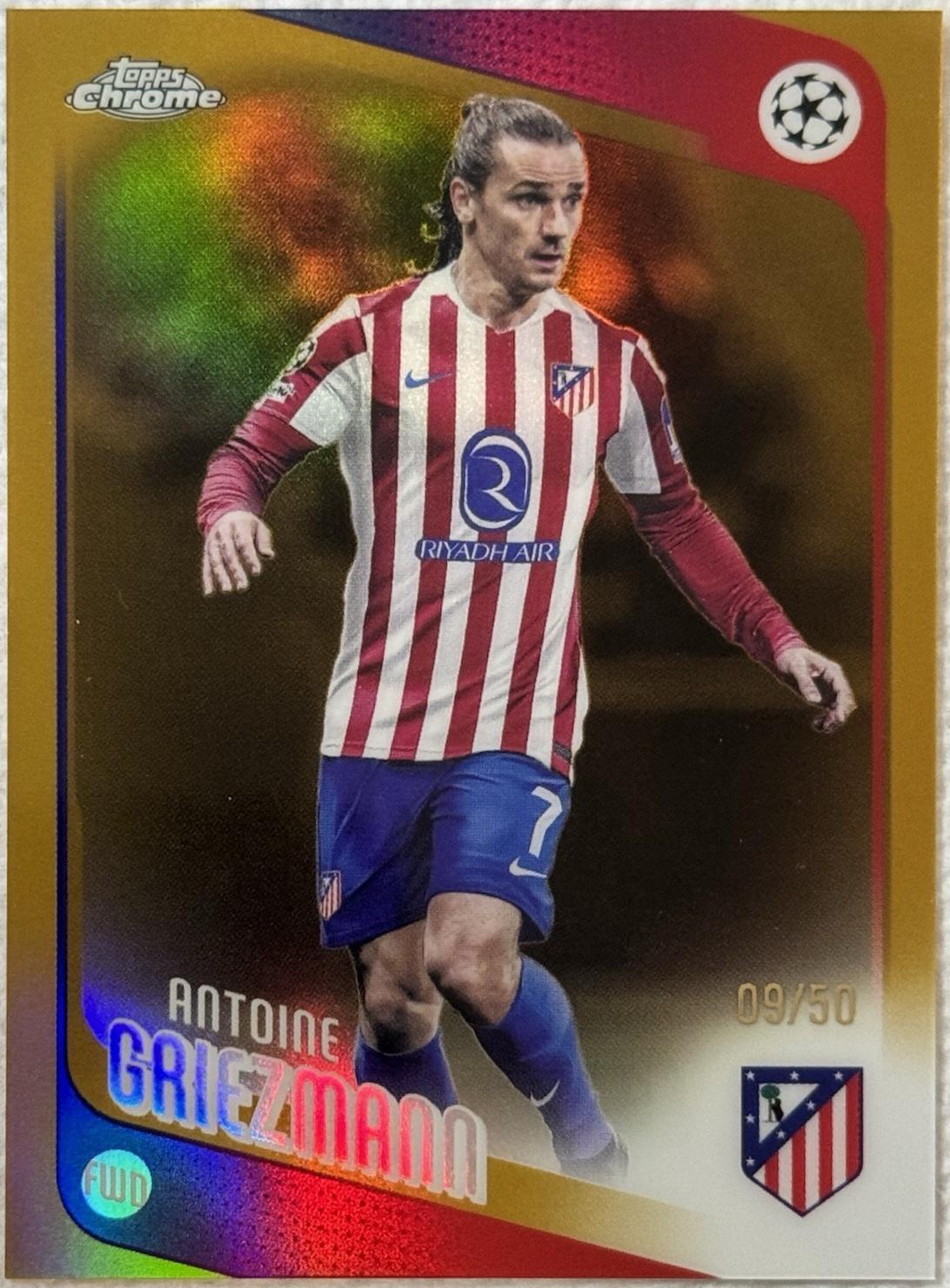 Antoine Griezmann [Gold Refractor] #82