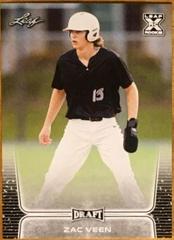 Zac Veen #32 Baseball Cards 2020 Leaf Draft Prices