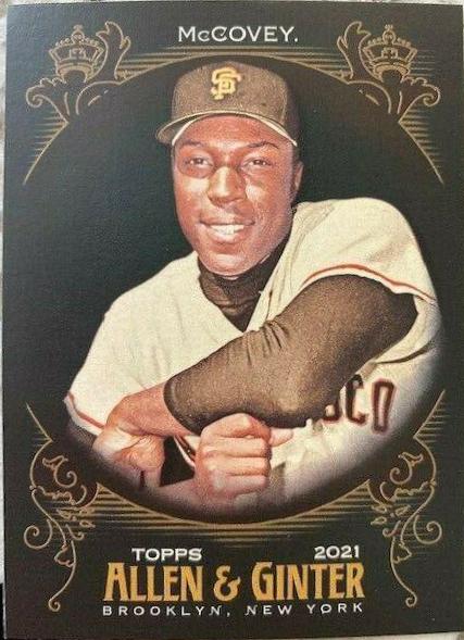 Willie McCovey #2 Baseball Cards 2021 Topps Allen & Ginter X