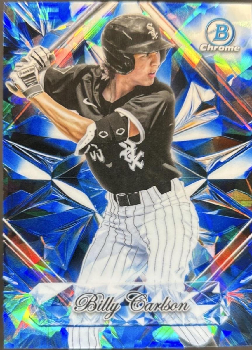 Billy Carlson #SS-14 2025 Bowman Draft Sapphire Baseball Sapphire Selections