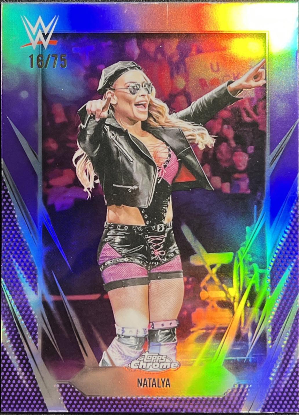 Natalya [Purple Refractor] #129