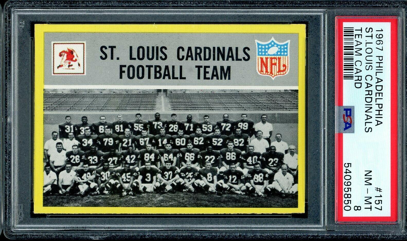 St. Louis Cardinals #157 1967 Philadelphia Football