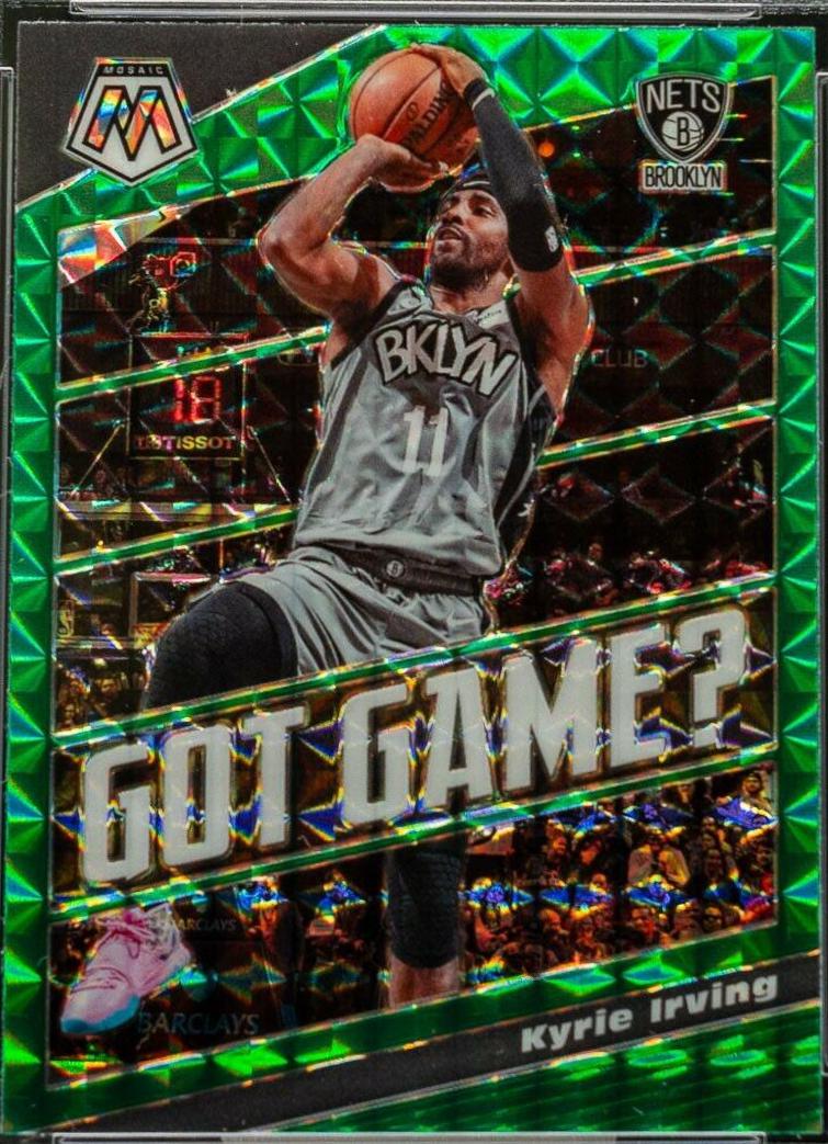 Kyrie Irving [Green Mosaic] #15 Prices | 2019 Panini Mosaic Got 