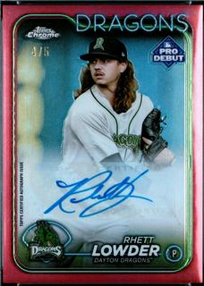Rhett Lowder
