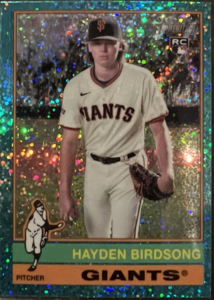 Hayden Birdsong #324 2025 Topps Heritage Baseball