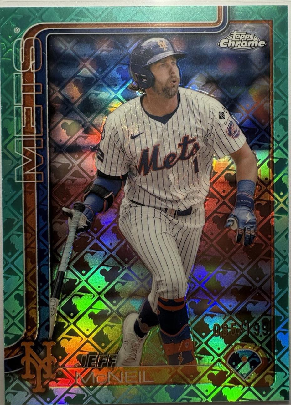 Jeff McNeil [Aqua Refractor] #167