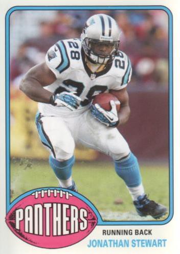 Jonathan Stewart #8 Football Cards 2013 Topps Archives