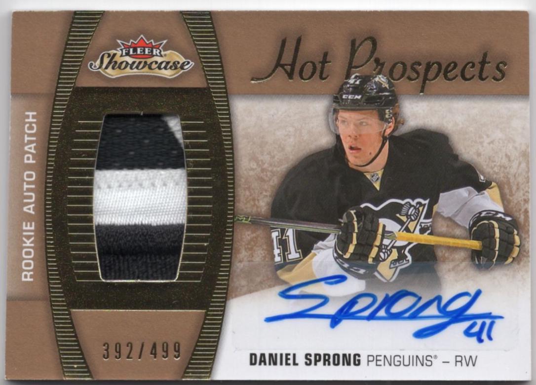 Daniel Sprong #149 2015 Fleer Showcase Hockey