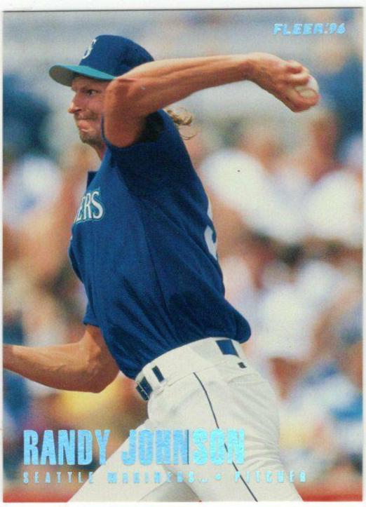 Randy Johnson #240 1996 Fleer Tiffany Baseball