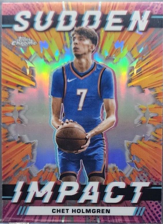 Chet Holmgren [Pink Basketball Refractor] #SI-23