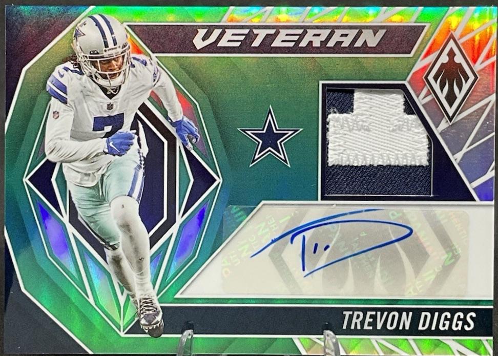 Trevon Diggs #VAM-TD 2022 Panini Phoenix Football Veteran Autograph Materials