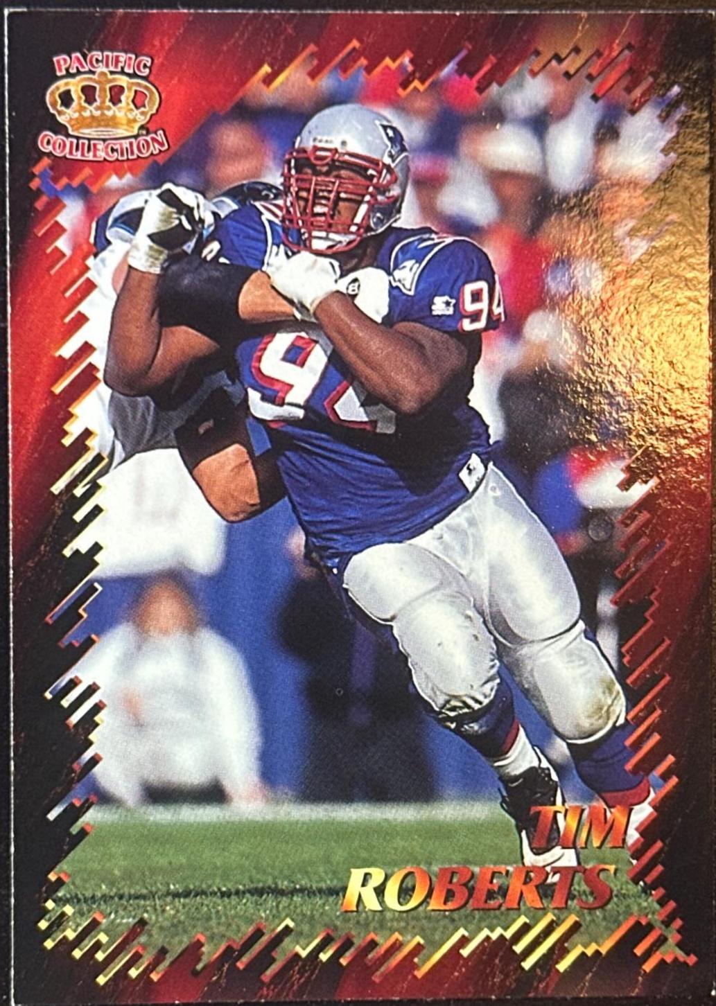 Tim Roberts #BKS-58 Football Cards 1996 Pacific Dynagon Best Kept Secrets