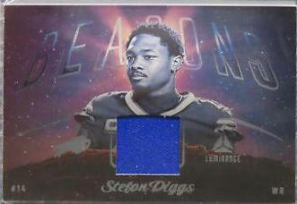 Stefon Diggs #B-18 Football Cards 2023 Panini Luminance Beacons