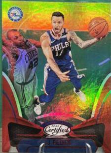 JJ Redick #5 Basketball Cards 2018 Panini Certified