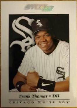 Frank Thomas #7 Baseball Cards 2001 Studio