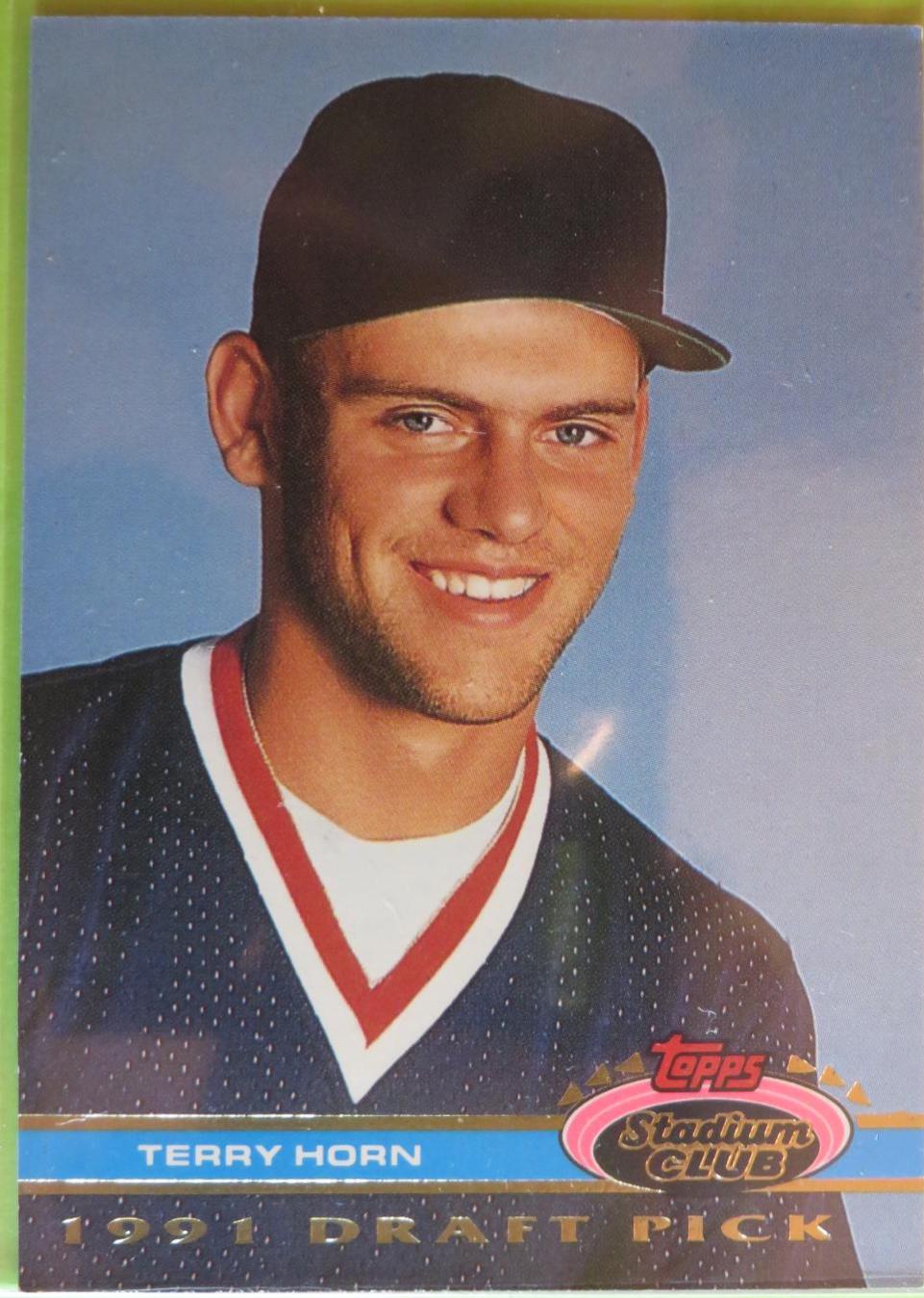 Terry Horn #87 Baseball Cards 1991 Stadium Club