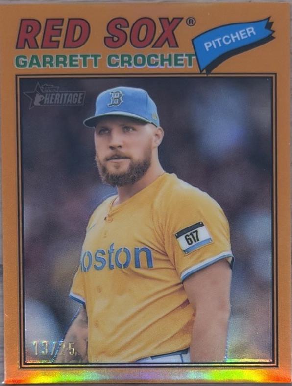 Garrett Crochet [Orange Bordered Chrome] #23