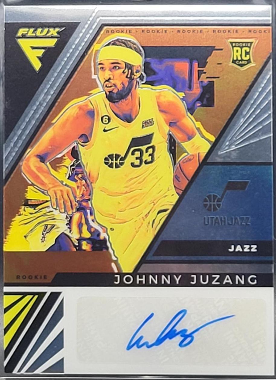 Johnny Juzang #FS-JJZ Basketball Cards 2022 Panini Flux Signatures