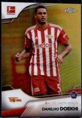 Danilho Doekhi [Gold] #14 Soccer Cards 2022 Topps Chrome Bundesliga Prices