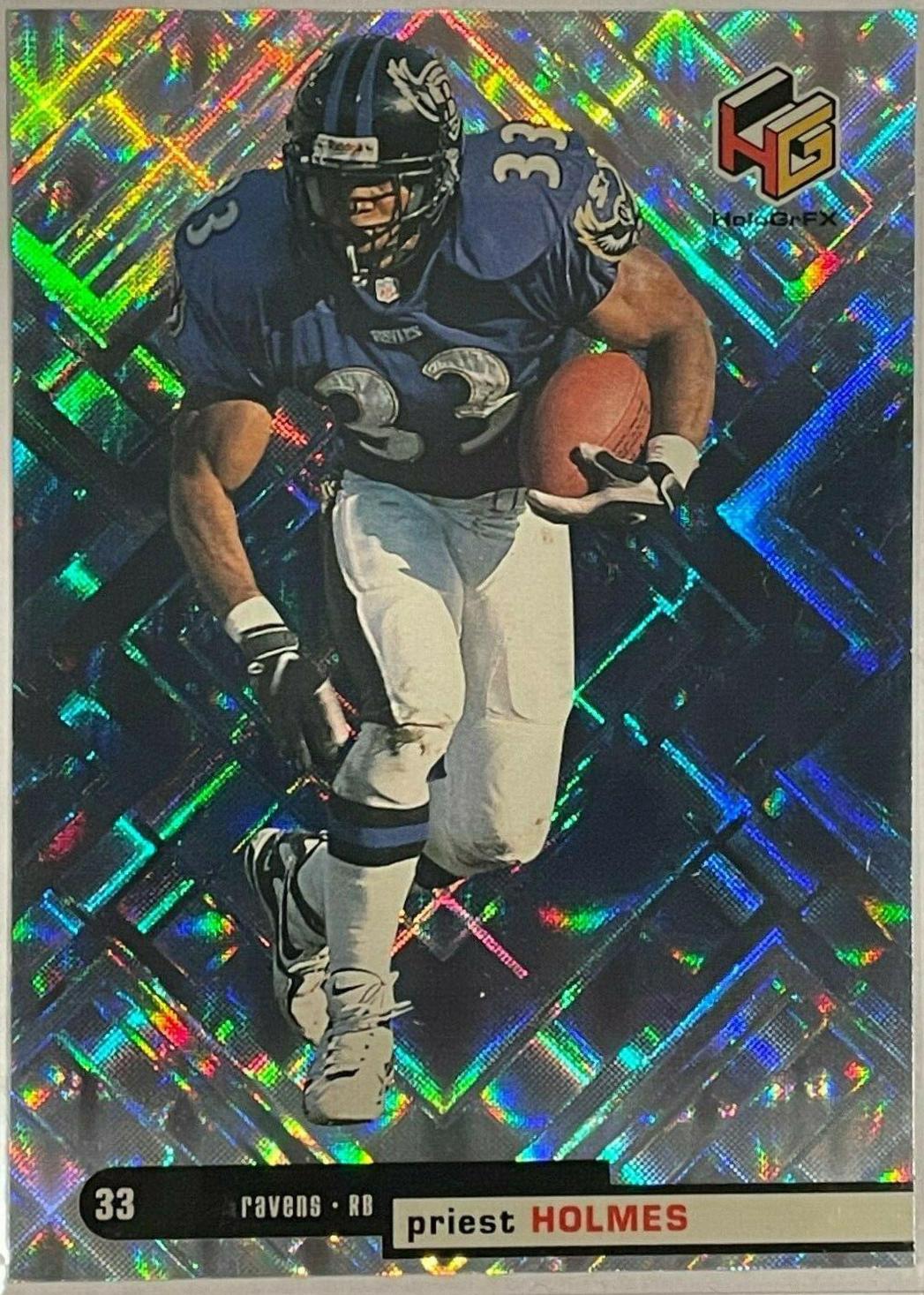 Priest Holmes #3 Football Cards 1999 Upper Deck Hologrfx