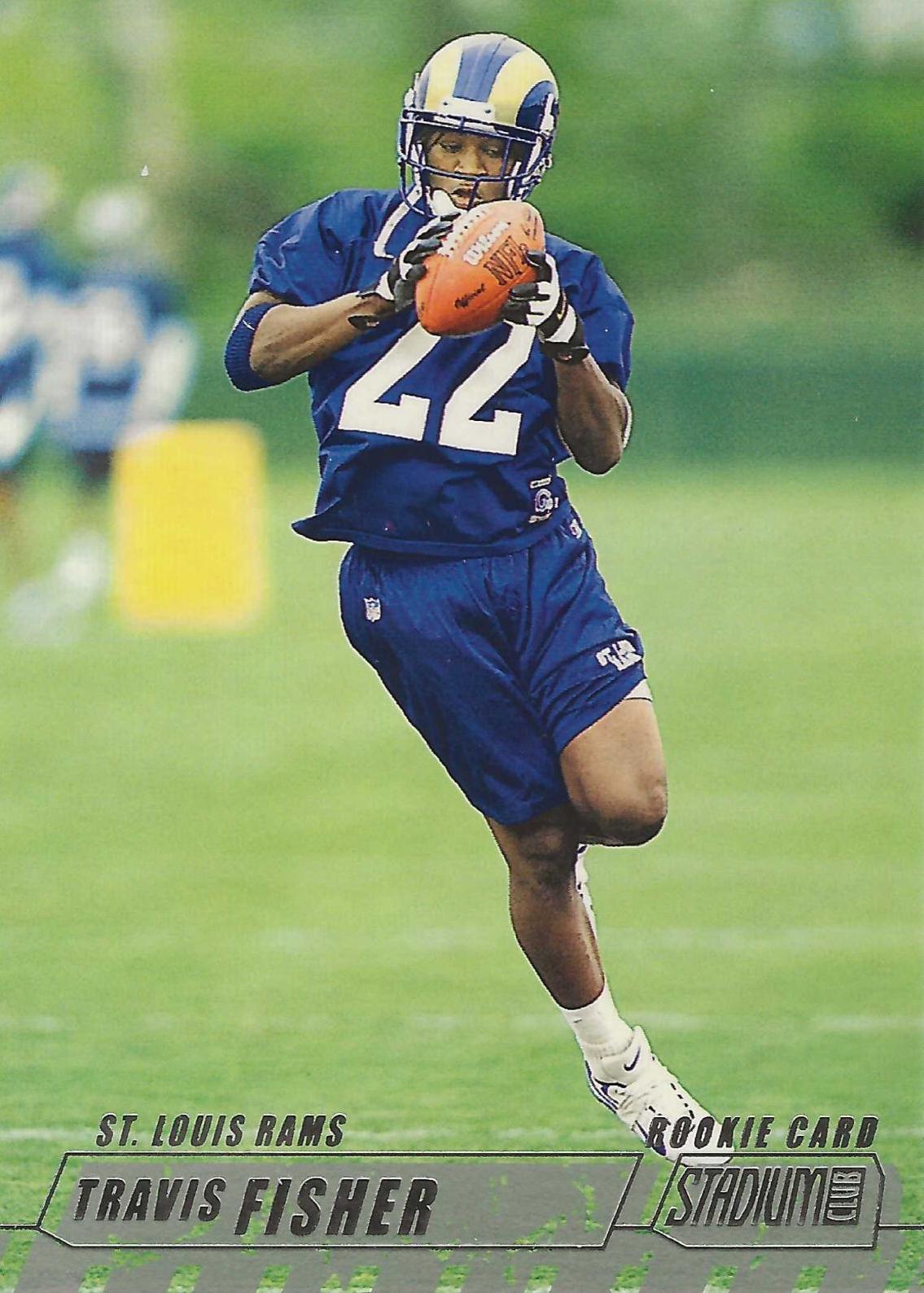 Travis Fisher #191 2002 Stadium Club Football