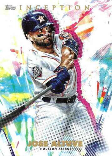 Jose Altuve #3 Baseball Cards 2020 Topps Inception