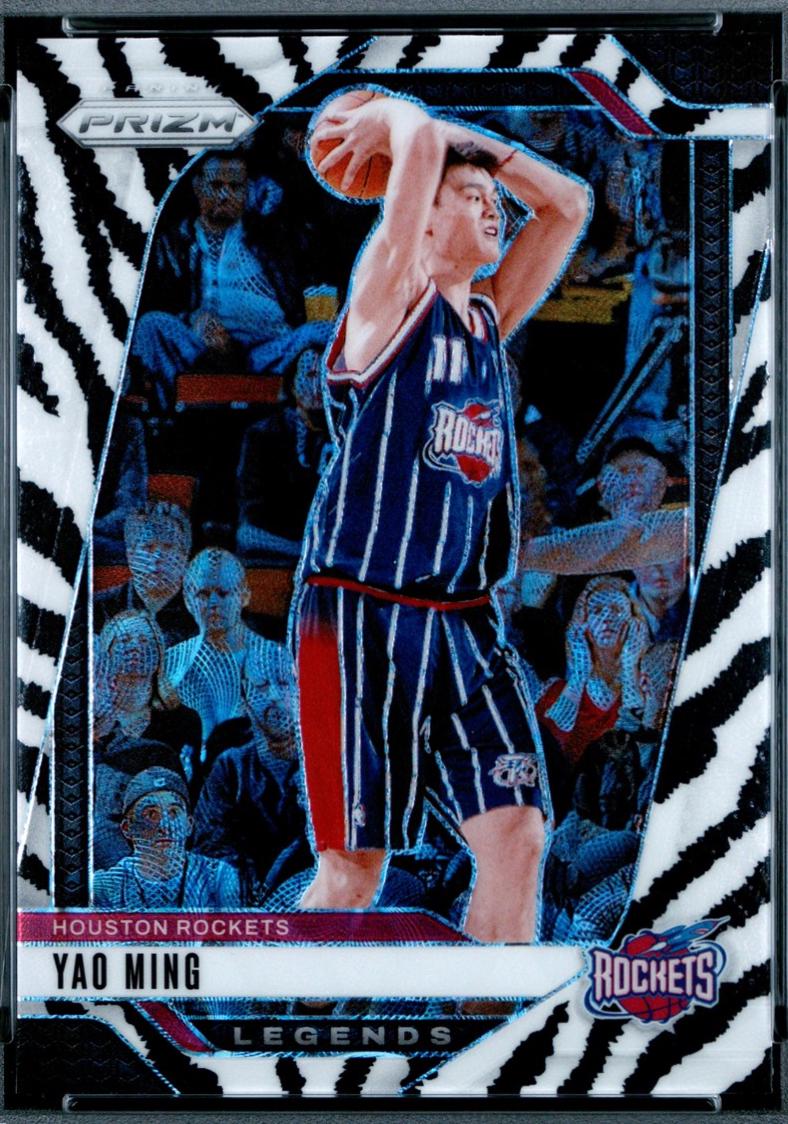 Yao Ming [White Tiger Stripe] #284 Prices | 2024 Panini Prizm