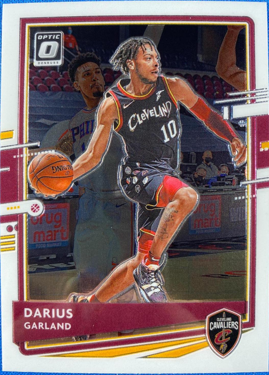 Darius Garland #129 Basketball Cards 2020 Panini Donruss Optic