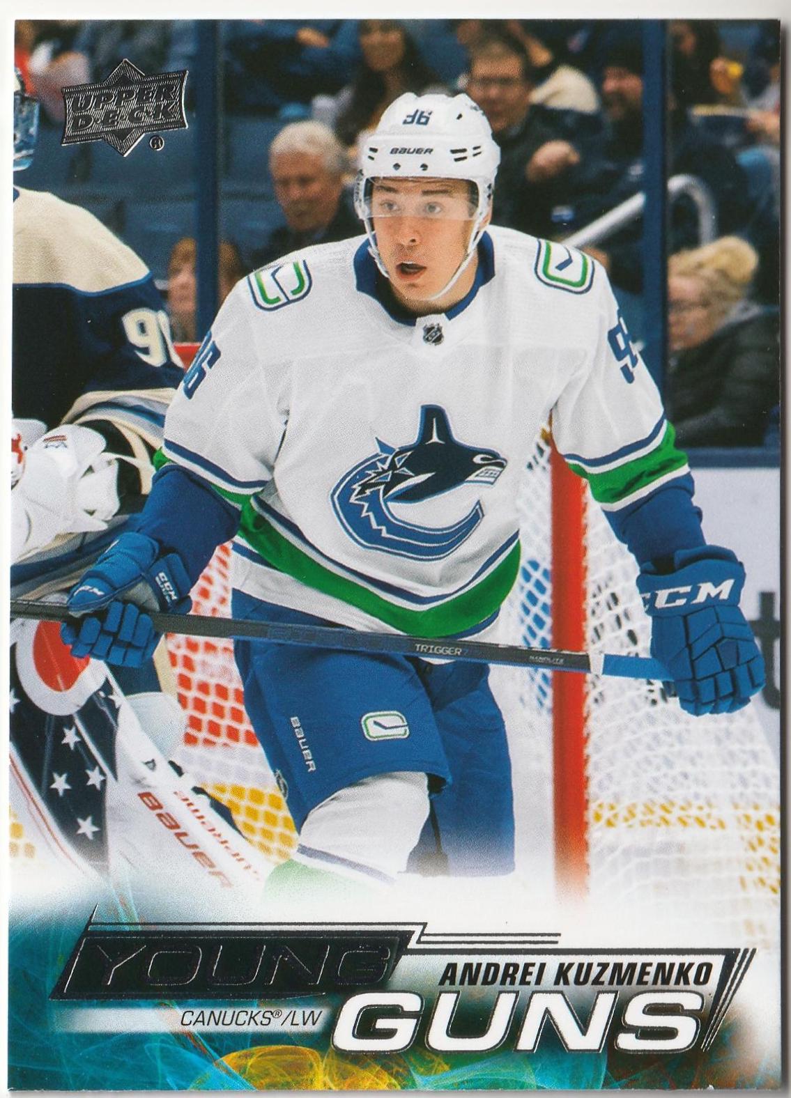 Andrei Kuzmenko #465 Hockey Cards 2022 Upper Deck