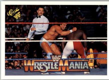Rick Martel, Koko B. Ware #116 Wrestling Cards 1990 Classic WWF The History of Wrestlemania