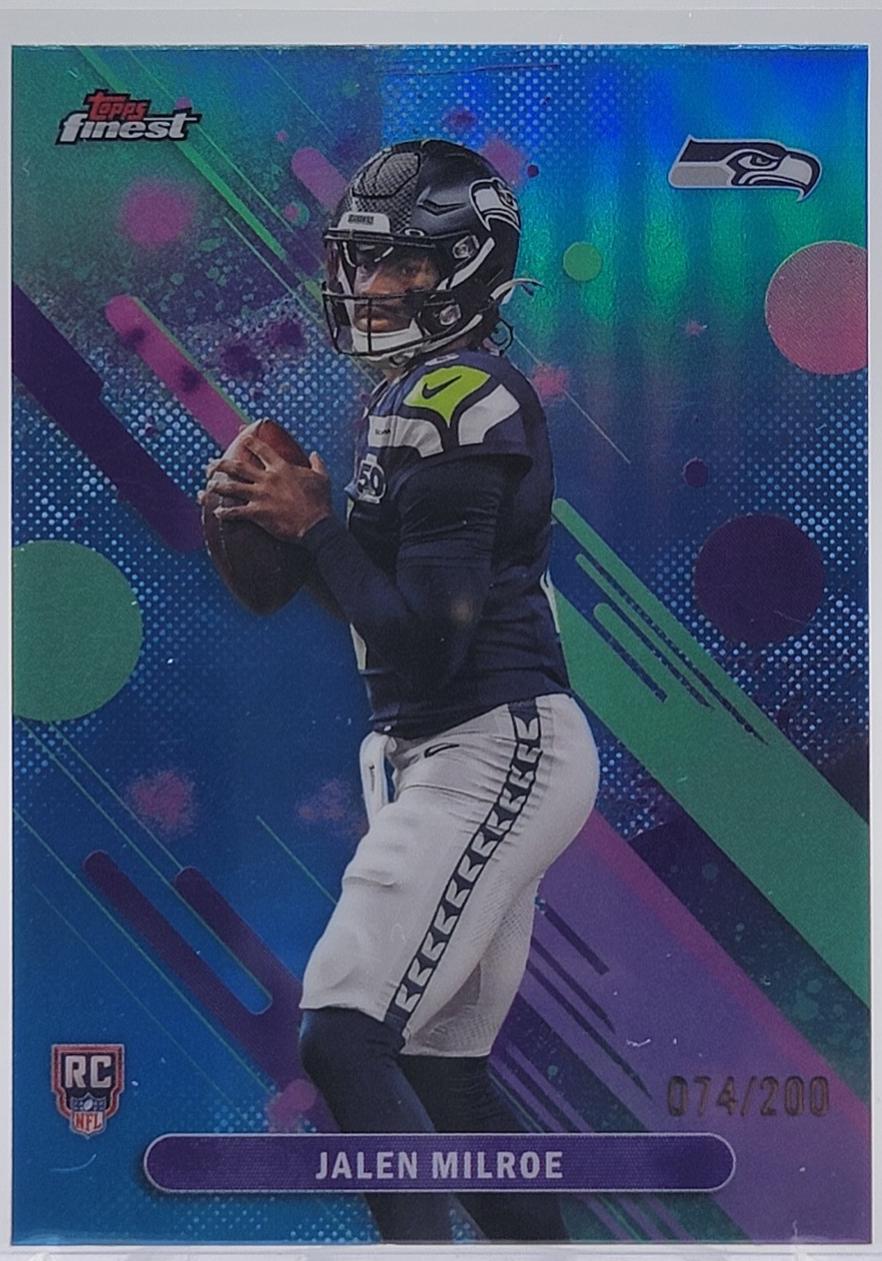 Jalen Milroe [Blue Refractor] #4