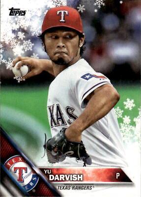 Yu Darvish #HMW114 Baseball Cards 2016 Topps Holiday