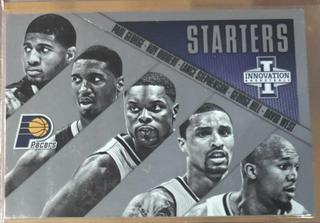David West / George Hill / Lance Stephenson / Paul George / Roy Hibbert