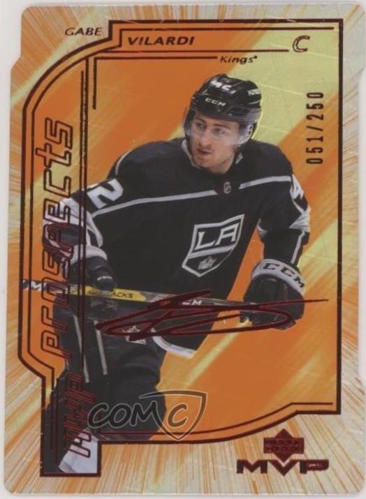 Gabe Vilardi #97 2020 Upper Deck MVP 20th Anniversary Hockey