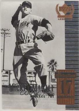Mickey Mantle #17 Baseball Cards 1999 Upper Deck Century Legends