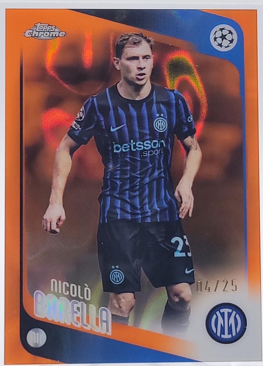 Nicolo Barella [Orange Lava Refractor] #108
