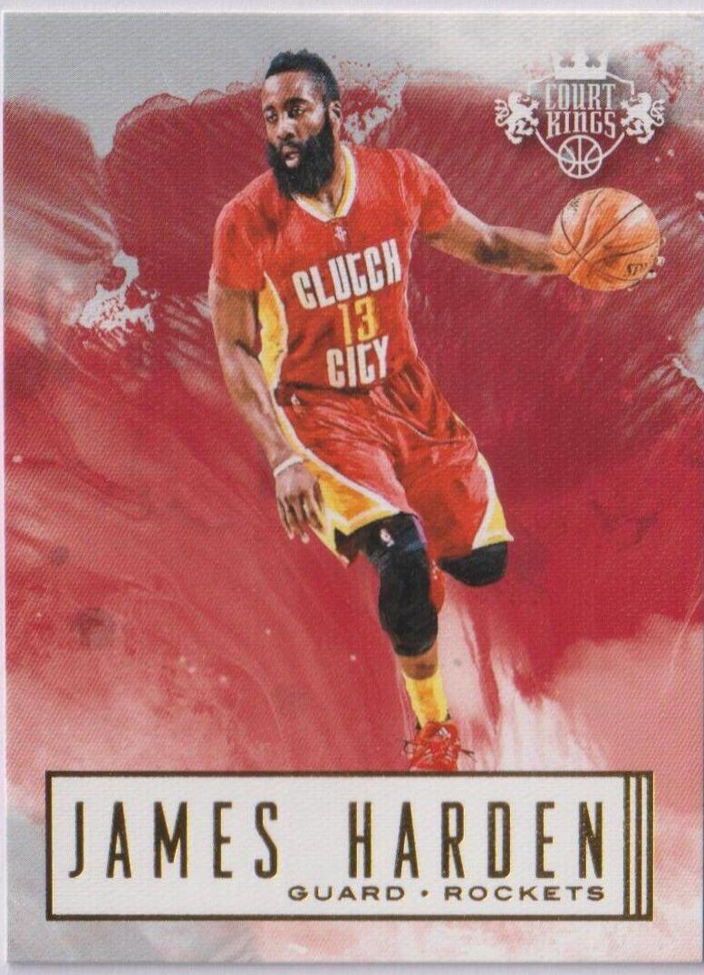 James Harden #3 Basketball Cards 2016 Panini Court Kings