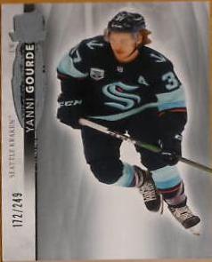 Yanni Gourde #9 Hockey Cards 2021 Upper Deck The Cup