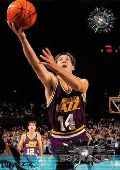 Jeff Hornacek #8 Basketball Cards 1995 Stadium Club