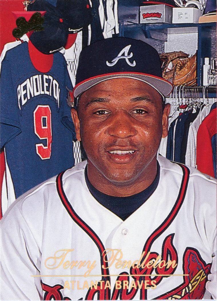 Terry Pendleton #41 Baseball Cards 1994 Studio
