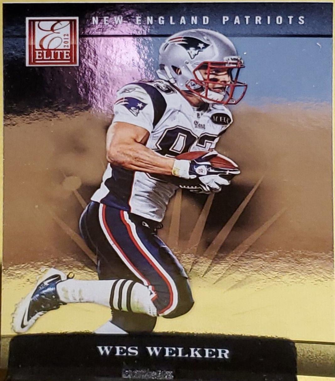Wes Welker #60 2012 Panini Elite Football