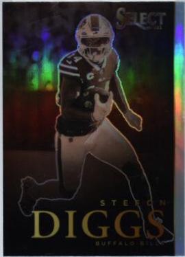 Stefon Diggs #AS-21 Football Cards 2021 Panini Select Artistic Selections