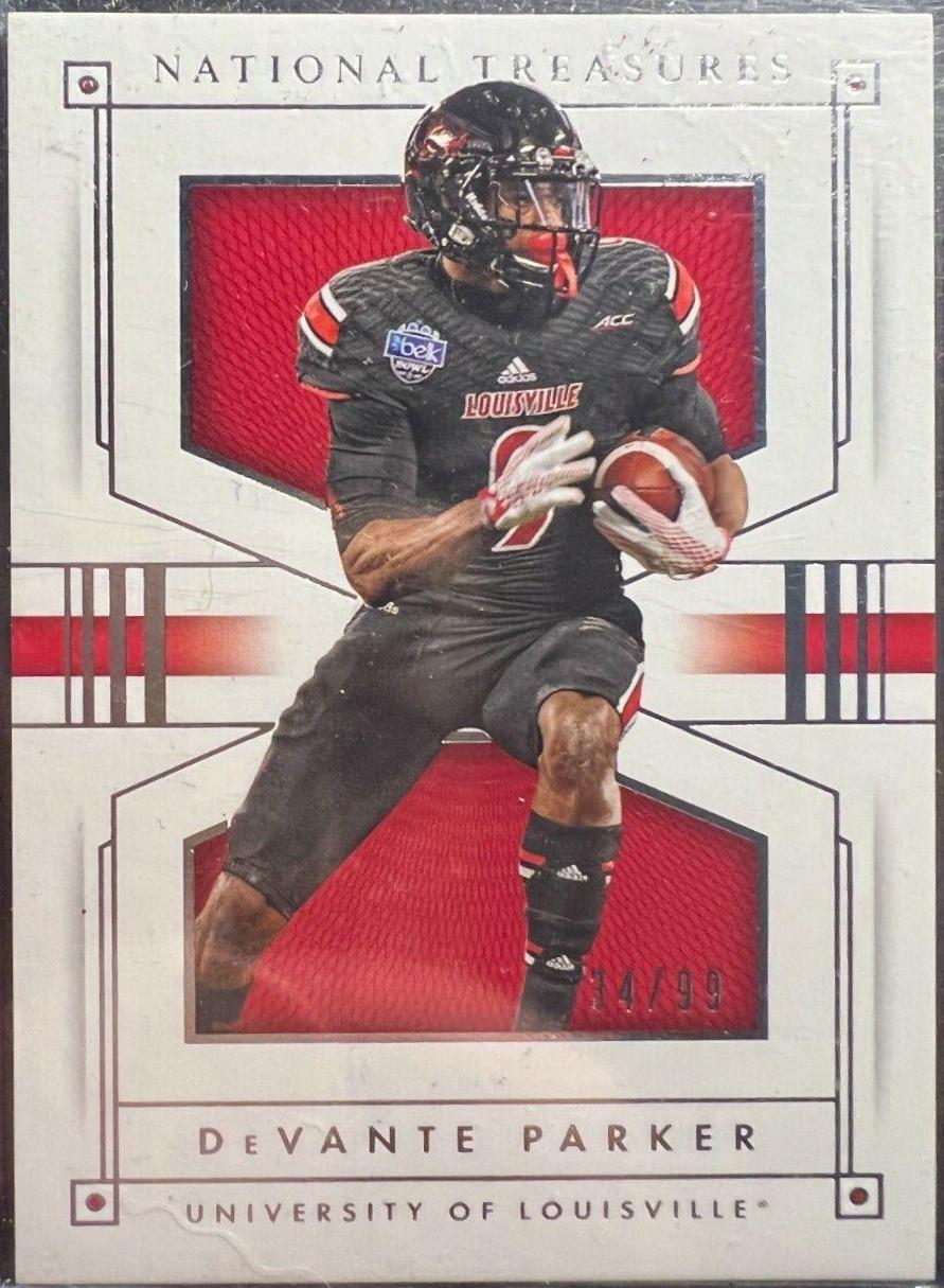 DeVante Parker #28 2016 Panini National Treasures Collegiate Football