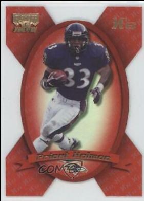 Priest Holmes #7 Football Cards 1999 Playoff Momentum