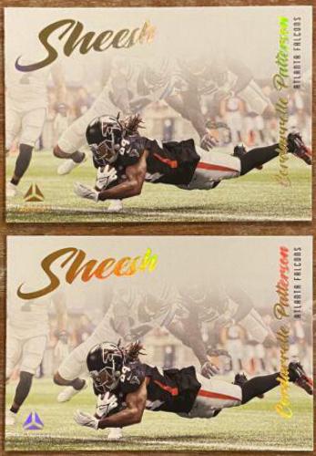 Cordarrelle Patterson #SHS-CPA Football Cards 2022 Panini Luminance Sheesh